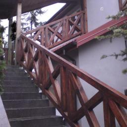 balustrady drewniane